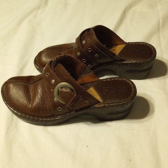 B.O.C. Leather Mules Size 6 - Picture 4 of 7